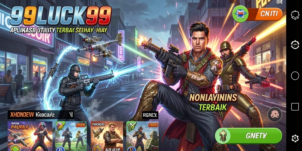 Tangkapan layar utama 99LUCK99 yang menunjukkan fitur-fitur Utility yang mudah digunakan.