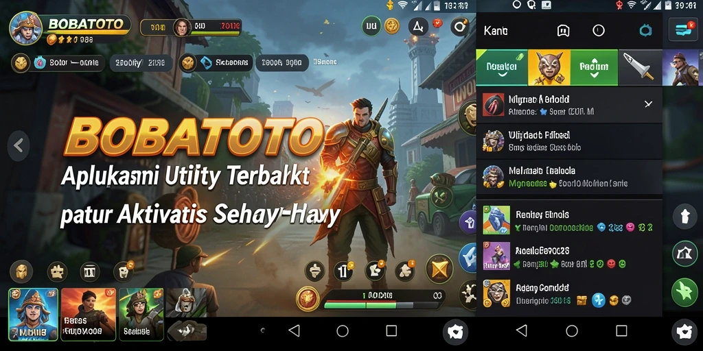 Tampilan antarmuka BOBATOTO yang bersih dan intuitif.