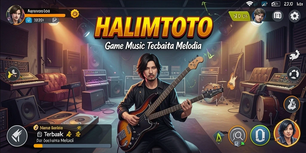 Tampilan gameplay HALIMTOTO yang seru dan interaktif.