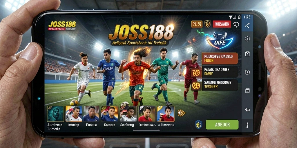 Tampilan gameplay JOSS188 dengan antarmuka taruhan olahraga yang menarik.