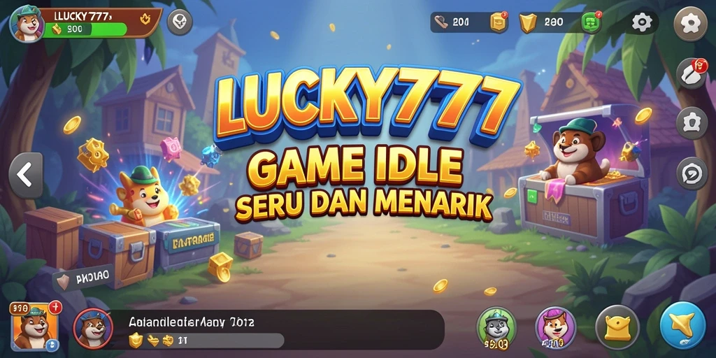 Tampilan gameplay <strong>LUCKY777</strong> yang menarik dan penuh warna.