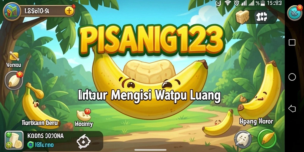 Tampilan screenshot gameplay PISANG123 yang menghibur dan santai.