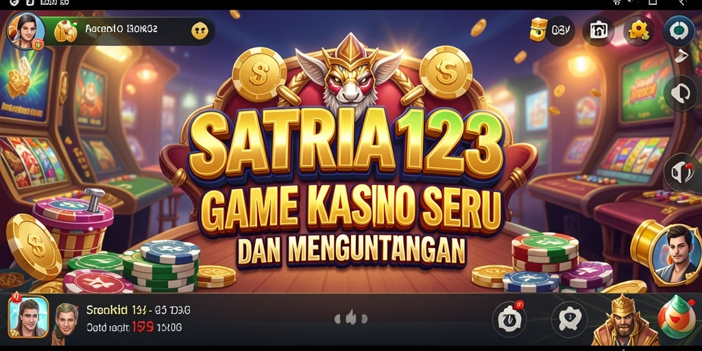Tampilan gameplay SATRIA123 yang penuh warna dan menarik.
