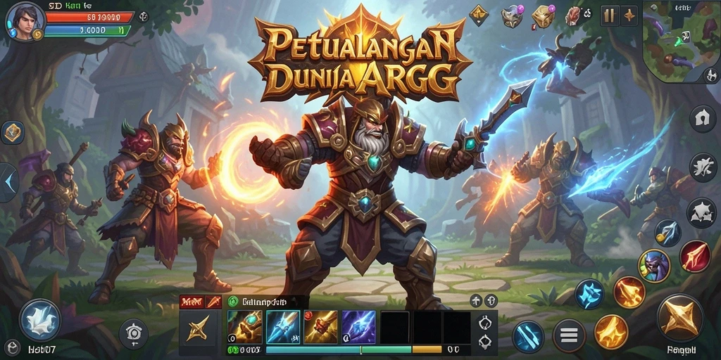 Gameplay ARPG yang menegangkan dan penuh aksi di SD107.