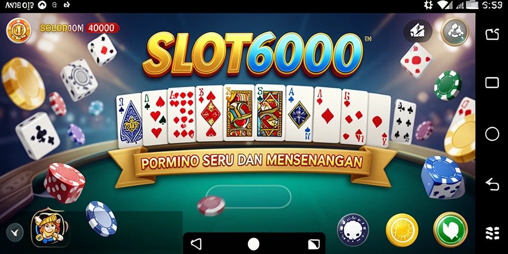 Tampilan menarik dari gameplay SLOT6000 yang penuh aksi.