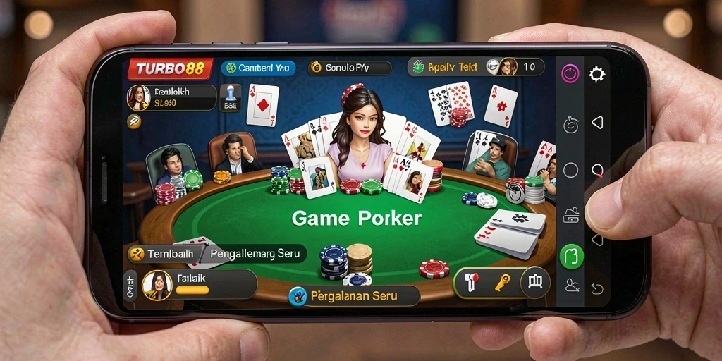 Tampilan gameplay TURBO88 yang menegangkan dan penuh strategi.