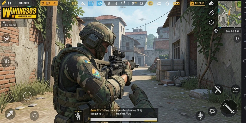 Tampilan gameplay mendebarkan di <strong>WINNING303</strong> dengan aksi tembak-menembak yang intens.
